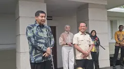 Bahlil dan Maruarar Bahas Rumah Berbasis Jargas dan PLTS di Kawasan Industri