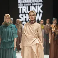 Ria Miranda tampilkan koleksi Kolase dan Dedare untuk Ria Miranda Trunk Show 2019 (Foto: Ria Miranda)