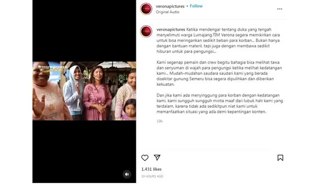 Viral Syuting Sinetron di Lokasi Pengungsian Erupsi Semeru, Ini 5 Faktanya