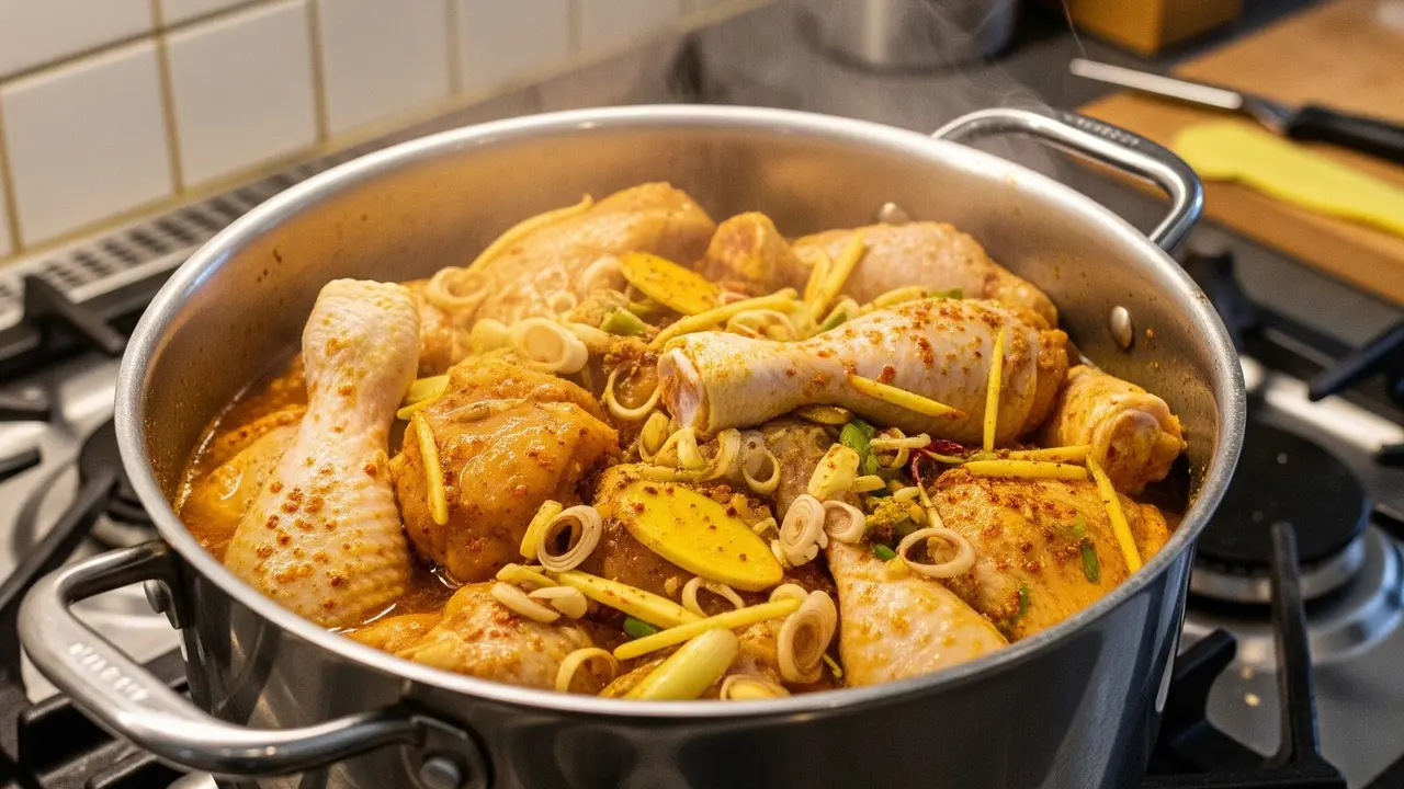 Bumbu Ayam Lengkuas Cepat Meresap (Gemini AI)