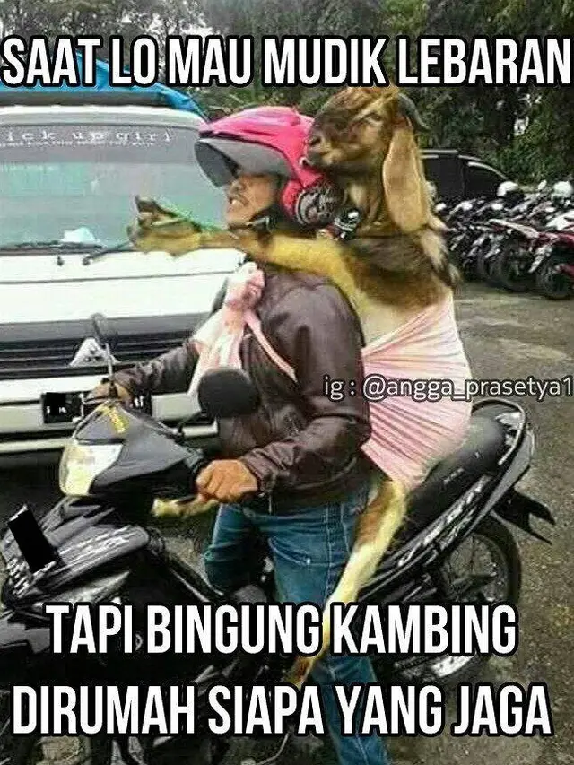 10 Meme Nyeleneh Momen yang Terjadi Waktu Mudik Lebaran Kocak Banget