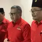 Sekretaris Jenderal DPP PDIP Hasto Kristiyanto dan Ketua DPP PDIP bidang Ideologi dan Kaderisasi Djarot Saiful Hidayat (Dok. Liputan6.com/Delvira Hutabarat)