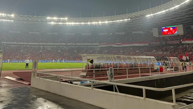 Potret suasana stadion (Sumber: Instagram/@elelrumi)
