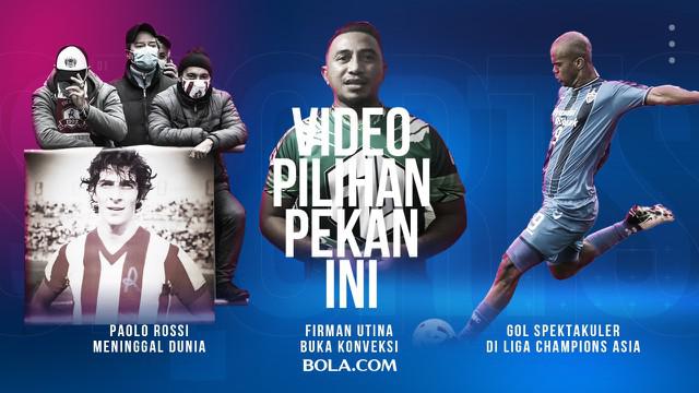 Berita 3 Video Pilihan Minggu Ini, Usaha Konveksi Firman Utina dan Meninggalnya Paolo Rossi