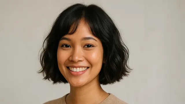 Model Rambut Parisian Bob, Tren Rambut Pendek 2025 untuk Wanita/ Ilustrasi AI
