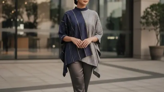 Model Baju Lurik Resmi untuk Anak Muda/ Ilustrasi AI