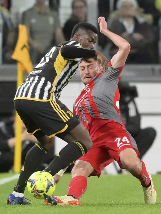 <p>Hasil tersebut membuat Bianconeri kembali menjauhkan diri dari Inter Milan. (Tano Pecoraro/LaPresse via AP)</p>
