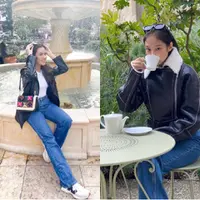 Jaket kulit menjadi luaran yang mudah dipadukan dengan item fashion lainnya. Membuat penggunaanya tampak fashionable. Berikut ini inspirasi inspirasi ootd jaket kulit dari para seleberitis yang bisa sahabat Fimela ikuti.