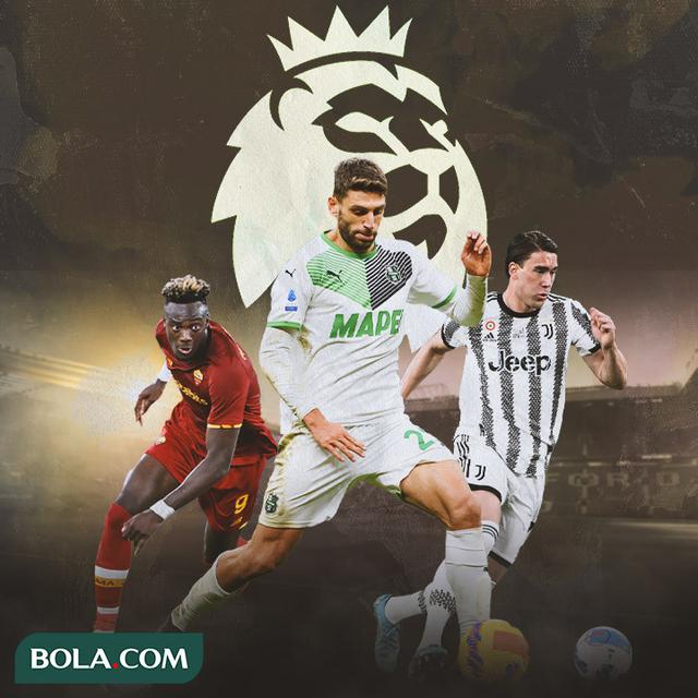 Premier League - Tammy Abraham, Domenico Berardi, Dusan Vlahovic