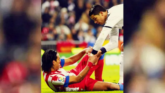 Kapten Portugal dan bintang Real Madrid ini terkenal menaruh hormat terhadap lawan-lawannya.
