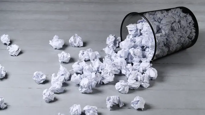 Hindari Penggunaan Kerta yang Terlalu Berlebih