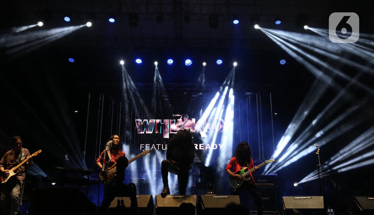 Rock Legends Festival digelar untuk kali pertama pada 31 Agustus 2024 di Plaza Barat, Taman Mini Indonesia Indah, Jakarta. (Liputan6.com/Helmi Fithriansyah)