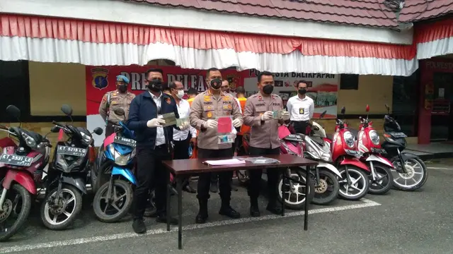 Jumpa press Polres Balikpapan