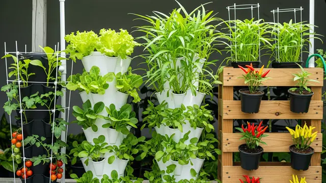 Sayuran dan Greens untuk Kebun Vertikal