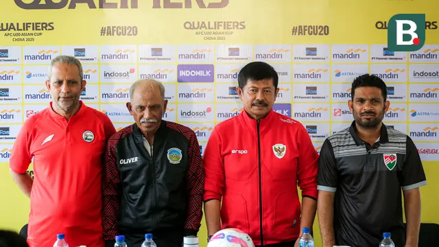 Konferensi pers jelang Kualifiikasi Piala Asia U-20 2025
