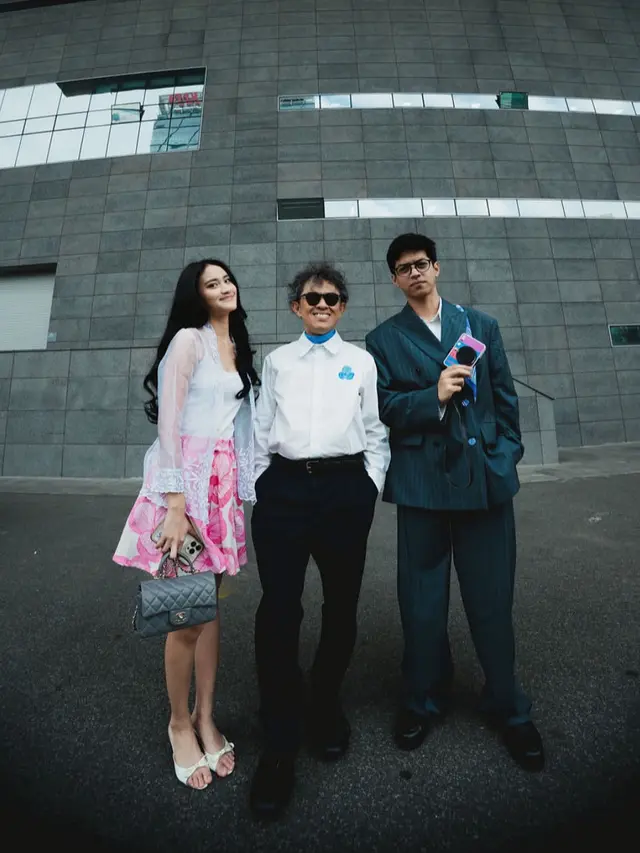 Harleyava Princy saat pemutaran Rangga & Cinta di Busan Internasional Film Festival. [@harleyavaprincy]