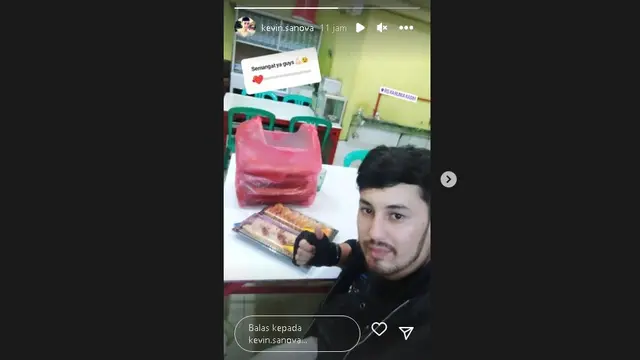 Kevin Sanova pemain Anak Langit yang kini jualan roti viral di medsos (Foto: Instagram kevin.sanova)