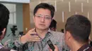 Direktur Keuangan Pertamina Arief Budiman saat konferensi pers di Gedung Pertamina, Jakarta, Senin (9/11/2015). Pertamina menjelaskan hasil audit forensik Petral Group kepada wartawan yang hadir. (Liputan6.com/Angga Yuniar)
