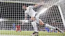 Graziano Pelle merayakan golnya ke gawang Israel pada Kualifikasi Piala Dunia 2018 di Stadion Sammy Ofer, Haifa, Israel, Selasa (6/9/2016) dini hari WIB. (AFP/Jack Guez)