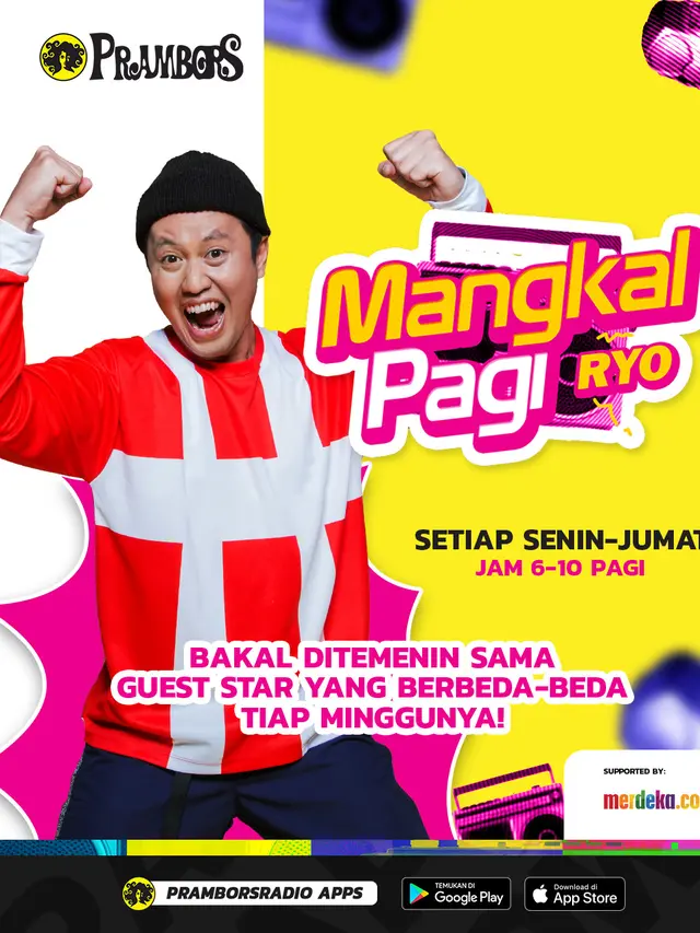 Prambors secara resmi mengumumkan program morning show terbarunya yaitu "Mangkal Pagi Ryo".
