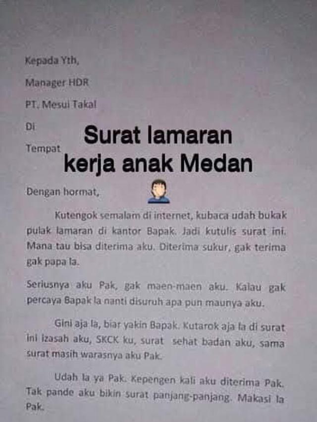 surat lamaran