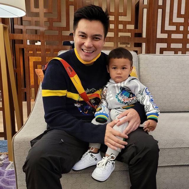 Baim Wong dan Kiano Tiger Wong. (Foto: Instagram @baimwong)