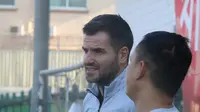 Timnas Indonesia Gelar Latihan Perdana Bersama Simon McMenemy Secara Tertutup