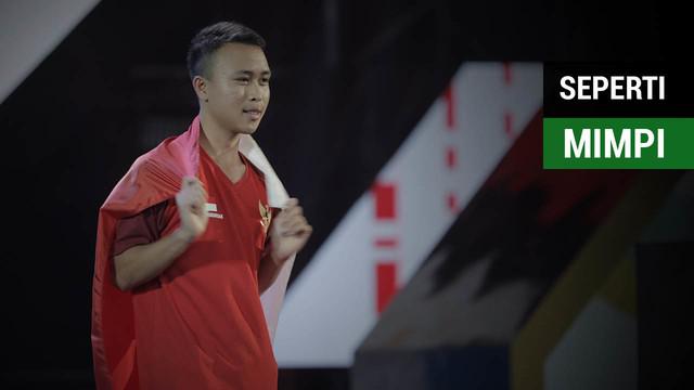 Atlet E-Sports Indonesia dalam gim Clash Royale, Ridel Sumarandak atau Benzer Ridel merasa mendapatkan emas bagai mimpi untuk dirinya.