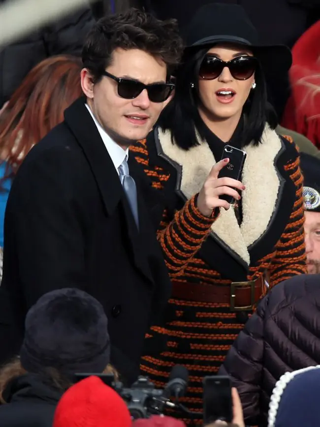 John Mayer dan Katy Perry menjalin hubungan pada Agustus tahun 2012 dan berpisah di tahun 2015. Setelah itu Katy berpaling ke Orlando Bloom, meskipun saat ini mereka juga telah berpisah. (AFP/Bintang.com)