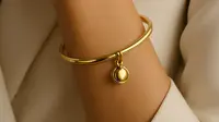 7 Gelang Oval Emas Kecil, Pilihan Pas Buat yang Suka Gaya Minimalis