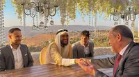 Potret Sabda Ahessa Mantan Kekasih Wulan Guritno Tampil Bak Pangeran Arab di Momen Pernikahannya