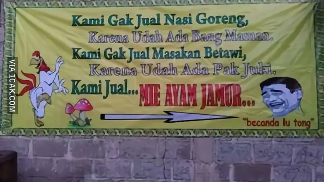6 Trik Marketing Penjual Mi Ayam Ini Tak Biasa, Bikin Pembeli Heran