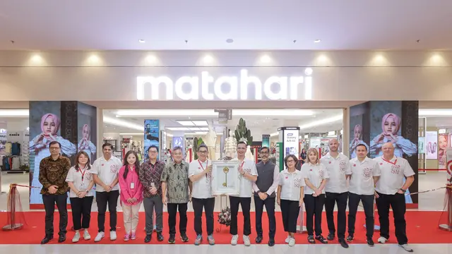 Suasana Ceremony Grand Opening Matahari AEON Deltamas.(Dok LPPF)
