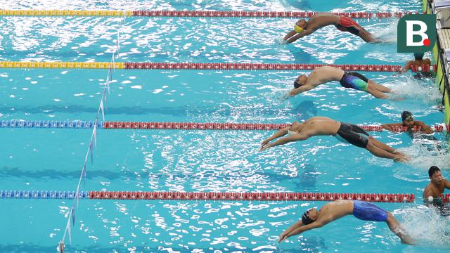 Foto: Aksi Perenang Muda di Hari Pertama Indonesia Open Aquatic Championships (IOAC) 2025