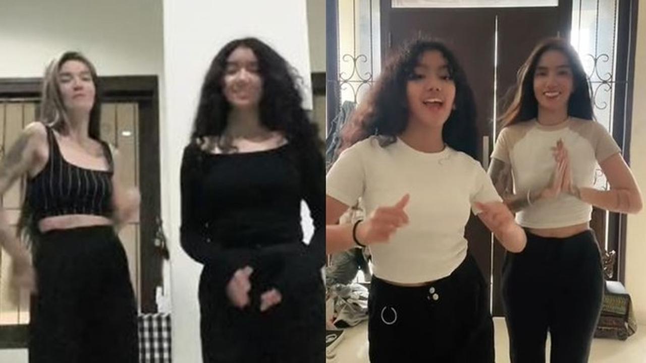 6 Momen Kompak Sheila Marcia Bareng Leticia, Joget TikTok Seru-Seruan