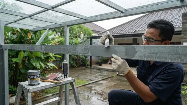 Merawat Kanopi Besi di Musim Hujan agar Tidak Mudah Karatan
