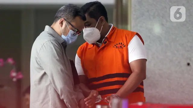 Mantan Penyidik KPK, Stepanus Robin Pattuju Kembali Jalani Pemeriksaan