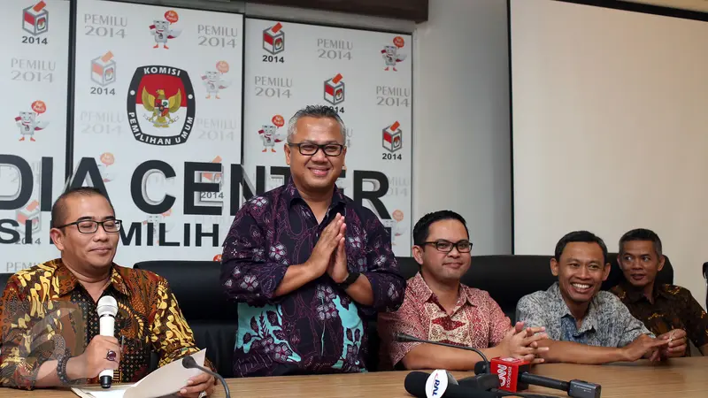 Arief Budiman Saat Terpilih Menjadi Ketua KPU-Jakarta- Johan Tallo-20170412-