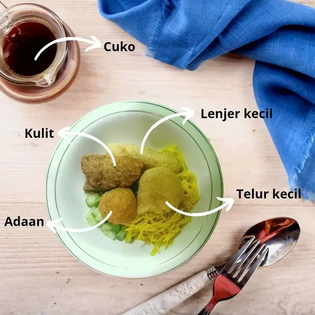 Pempek Palembang.