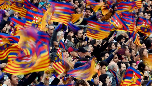 Foto: Barcelona Wanita Pecahkan Rekor Penonton di Camp Nou, Pasukan Xavi Minggir Dulu
