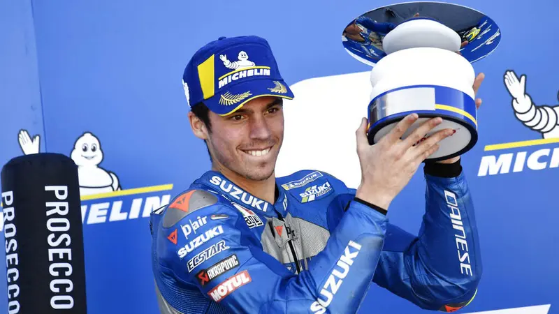 Alex Rins Juara, Alex Marquez Tampil Mengesankan di MotoGP Aragon