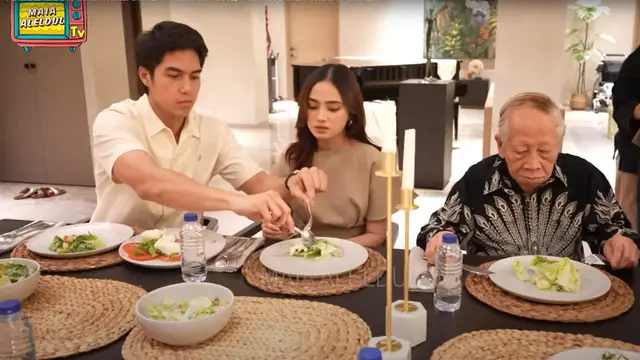 9 Momen Makan Malam Keluarga Maia Estianty di Rumah Pejaten, Hangat dan Penuh Kebersamaan