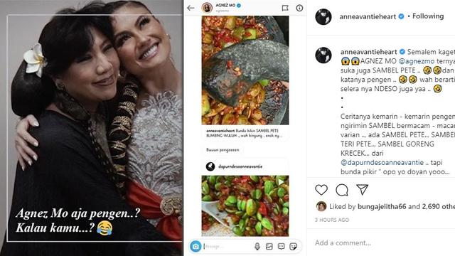 Agnez Mo - Anne Avantie (Foto: Instagram/@anneavantieheart)