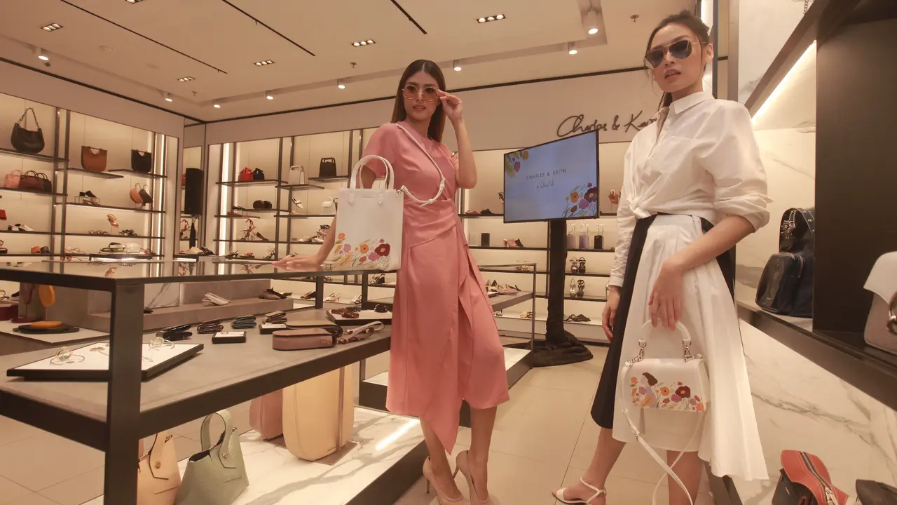 Ilustrasi Romantis Torehkan Gaya Feminin dan Modern pada Koleksi Charles & Keith x Oamul Lu