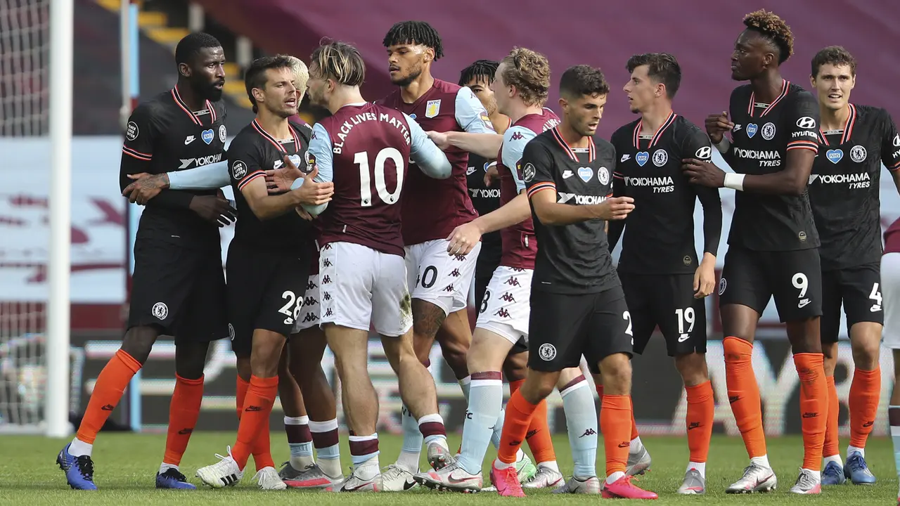 FOTO: Chelsea Taklukkan Aston Villa 2-1