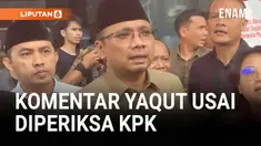 Mantan Menteri Agama, Yaqut Cholil Qoumas yang kini diperiksa sebagai saksi di Gedung Merah Putih-KPK, pada Kamis (7/8/2025).