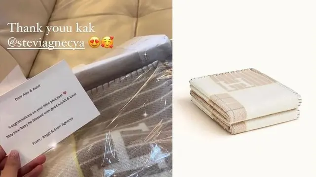 7 Detail Hadiah Mewah Para Seleb dan Sahabat untuk Baby A Aurel Hermansyah, Fendi hingga Hermes