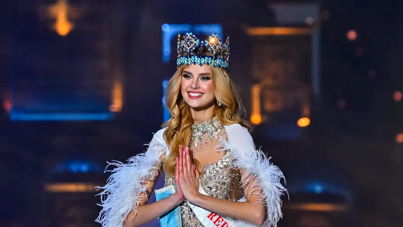 Miss World 2024 Diraih Wakil Ceko Krystyna Pyszková, Nita Ambani Istri Terkaya Orang India Dapat Penghargaan Khusus
