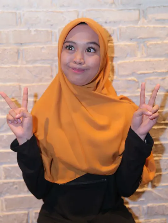 Bagi wanita muda berhijab ini, berperan sebagai Icha tidak mengalami banyak kendala selama menjalani proses reading. Karena tidak jauh dari kesehariannya. (Andy Masela/Bintang.com)