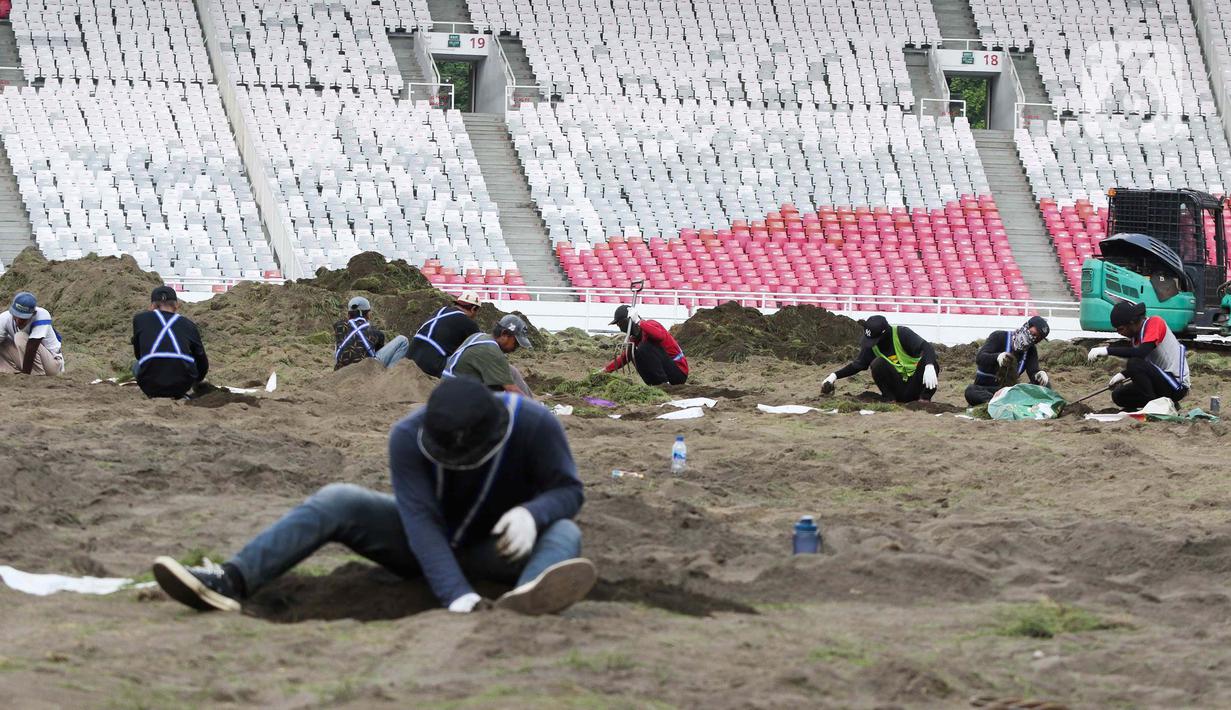 Untuk diketahui, Timnas Indonesia akan menjalani 10 pertandingan di Babak Ketiga Kualifikasi Piala Dunia 2026, lima di antaranya akan digelar di Indonesia. (Liputan6.com/Herman Zakharia)